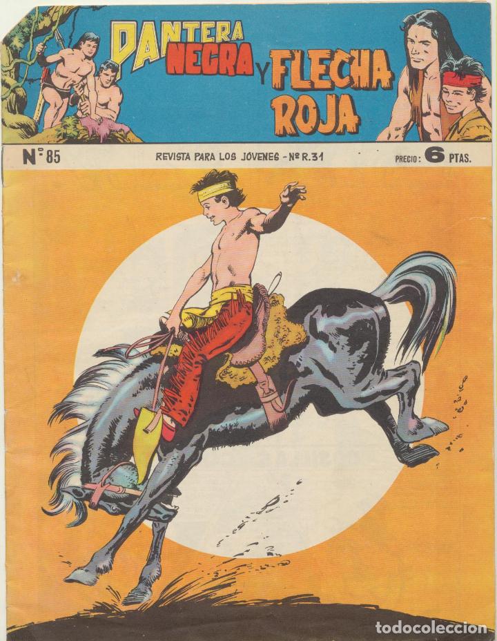 Tebeos: Pantera Negra y Flecha Roja n&ordm; 85. Maga - Foto 1