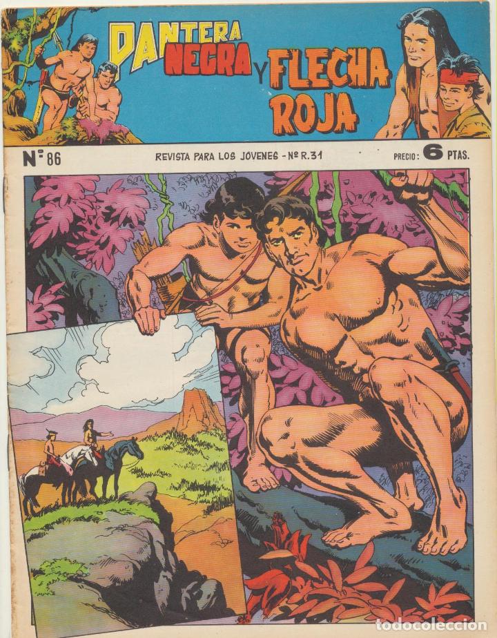 Tebeos: Pantera Negra y Flecha Roja n&ordm; 86. Maga - Foto 1