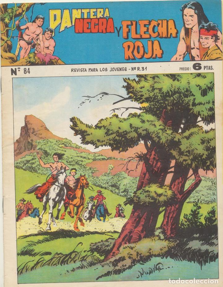 Tebeos: Pantera Negra y Flecha Roja n&ordm; 84. Maga - Foto 1