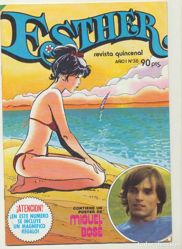 Tebeos: Esther n&ordm; 38. Contiene el poster central - Foto 1