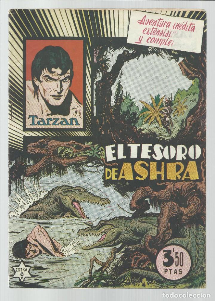 Tebeos: Tarzan extra 9, 1950, Hispano Americana, buen estado - Foto 1