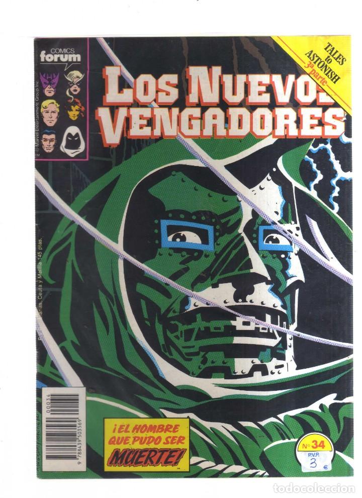 Tebeos: LOS NUEVOS VENGADORES FORUM N,34 - Foto 1
