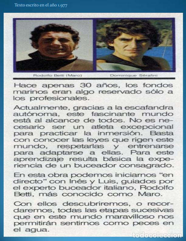 Tebeos: Escuela de Buceo (Comic) con Rodolfo Betti - Foto 2