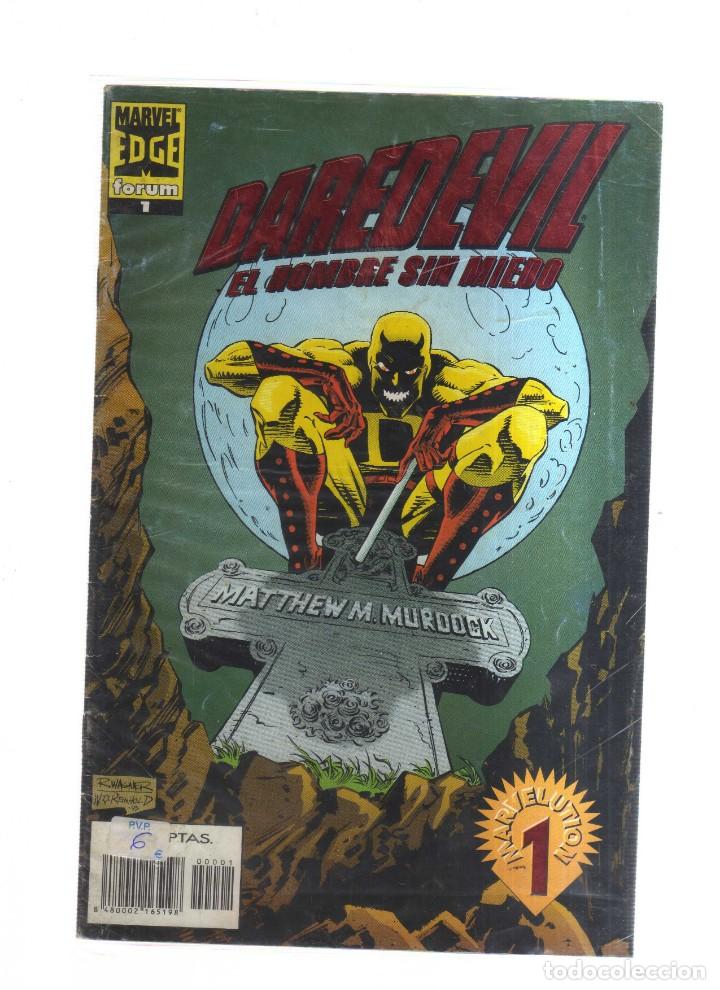 Tebeos: DAREDEVIL EL HOMBRE SI MIEDO FORUM N,1 MARVEL EDGE - Foto 1