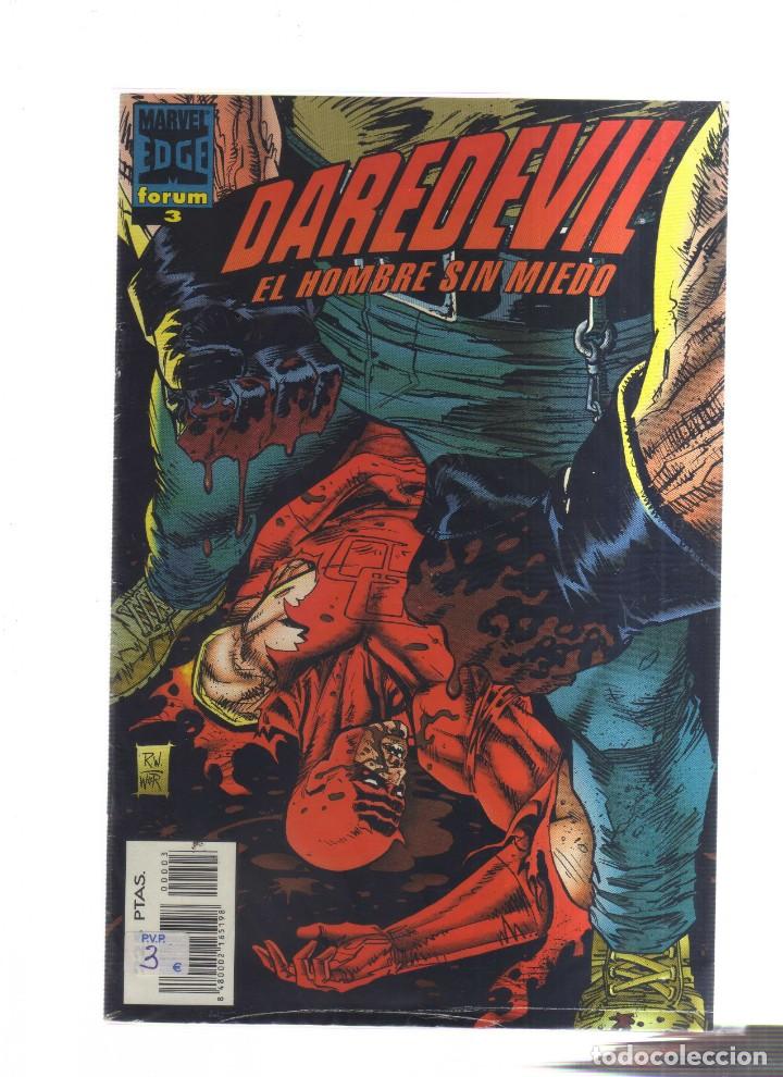 Tebeos: DAREDEVIL EL HOMBRE SI MIEDO FORUM N,3 MARVEL EDGE - Foto 1