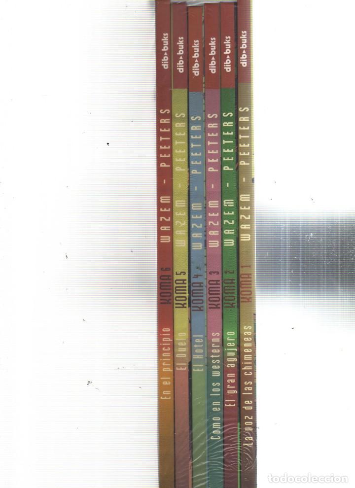 Tebeos: KOMA 6 TOMOS COMPLETA - WAZEM - PEETERS - DIB- BUKS - Foto 2