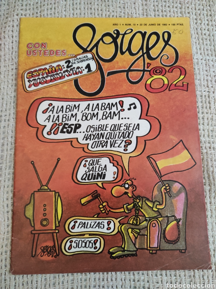 Tebeos: FORGES 82 N&ordm; 10 - EDITA : EDICIONES UVE - Foto 1