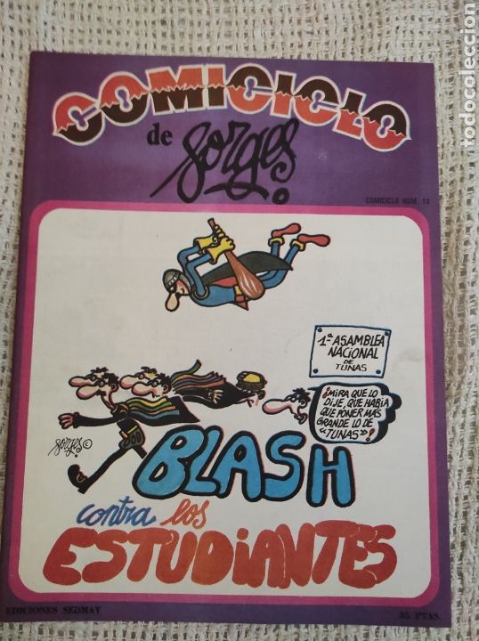 Tebeos: COMICICLO N&ordm; 13 DE FORGES -ED. SEDMAY - Foto 1