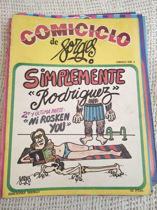 Tebeos: COMICICLO N&ordm; 8 DE FORGES -ED. SEDMAY - Foto 1