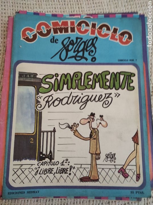 Tebeos: COMICICLO N&ordm; 7 DE FORGES -ED. SEDMAY - Foto 1
