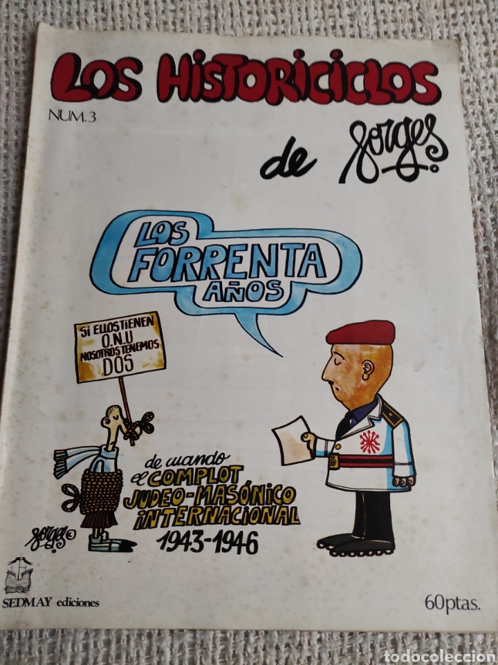 Tebeos: LOS HISTORICICLOS. N&ordm; 3 / FORGES - Foto 1