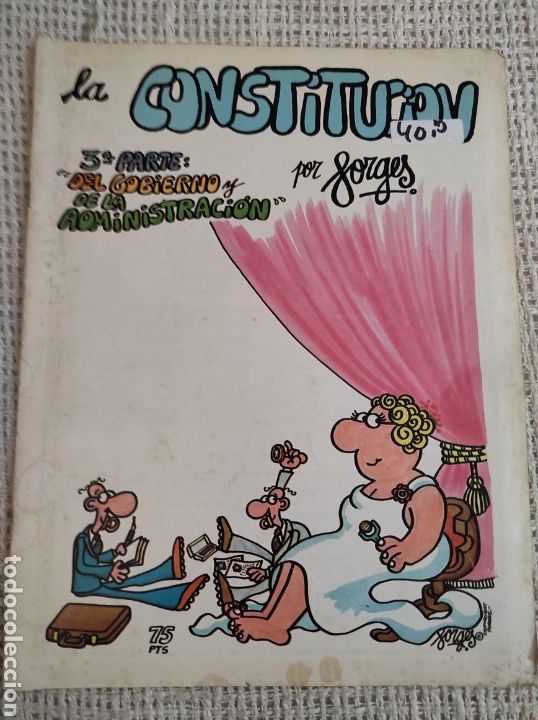 Tebeos: LA CONSTITUCION N&ordm; 3 / FORGES - Foto 1