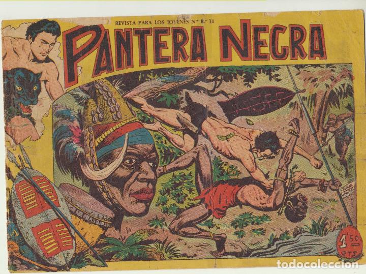 Tebeos: Pantera Negra n&ordm; 1. maga 1956 - Foto 1