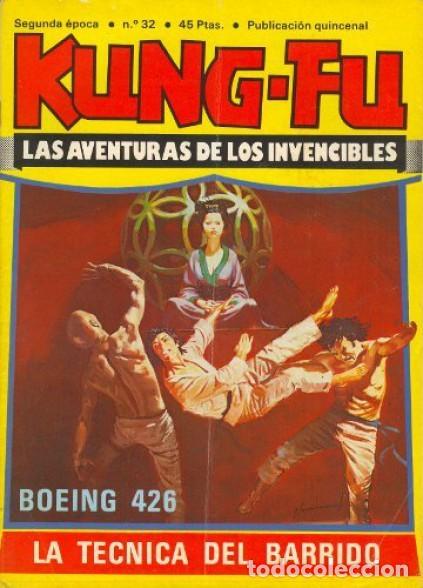 Tebeos: KUNG-FU- AMAIKA- N&ordm; 32 -BOEING 426-JORDI BERNET-SUSO-AMADOR-1977-MUY BUENO-DIF&Iacute;CIL-LEA-4790