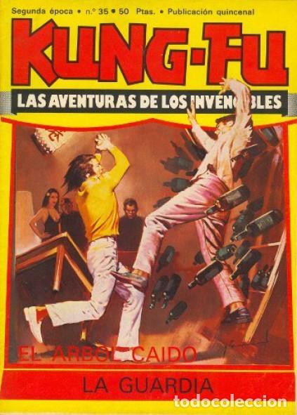 Tebeos: KUNG-FU- AMAIKA- N&ordm; 35 -EL &Aacute;RBOL CA&Iacute;DO-JOS&Eacute; ORTIZ-JOSEP GUAL-AMADOR-1977-MUY BUENO-DIF&Iacute;CIL-LEA-4791