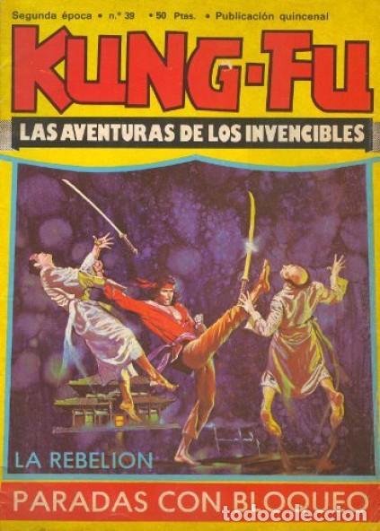 Tebeos: KUNG-FU- AMAIKA- N&ordm; 39 -LA REBELI&Oacute;N-JOS&Eacute; ORTIZ-JULIO VIVAS-AMADOR-1978-MUY BUENO-DIF&Iacute;CIL-LEA-4793