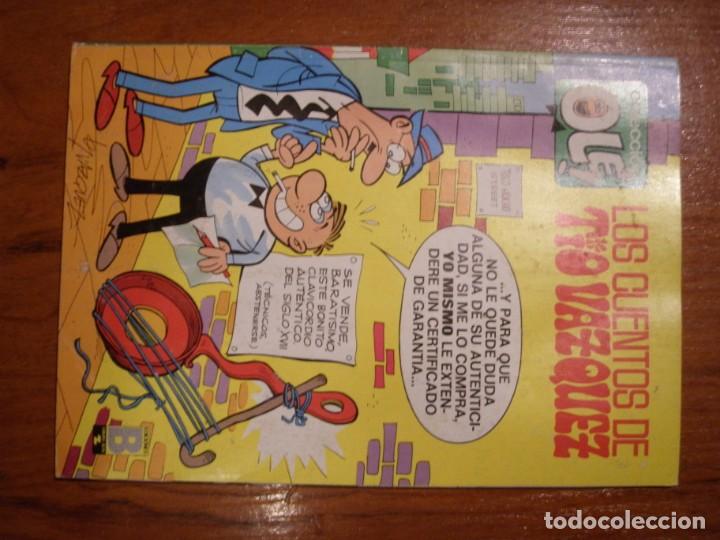 Tebeos: COMIC COLECCION OLE LOS CUENTOS DE TIO V&Aacute;ZQUEZ - Foto 2