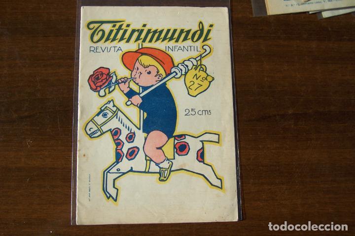 Tebeos: TITIRIMUNDI N&ordm; 27 DEL 16 MAYO 1925 - Foto 1