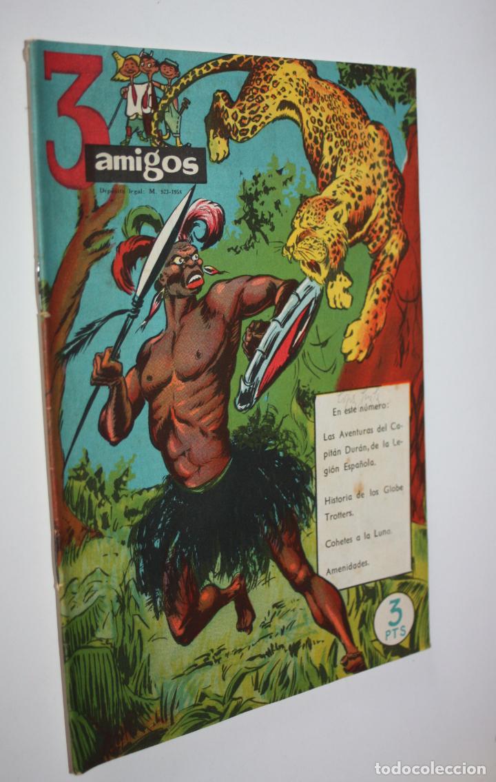 Tebeos: 3 AMIGOS, a&ntilde;o IV, n&ordm; 23 [de 126]. 1958 - Foto 1