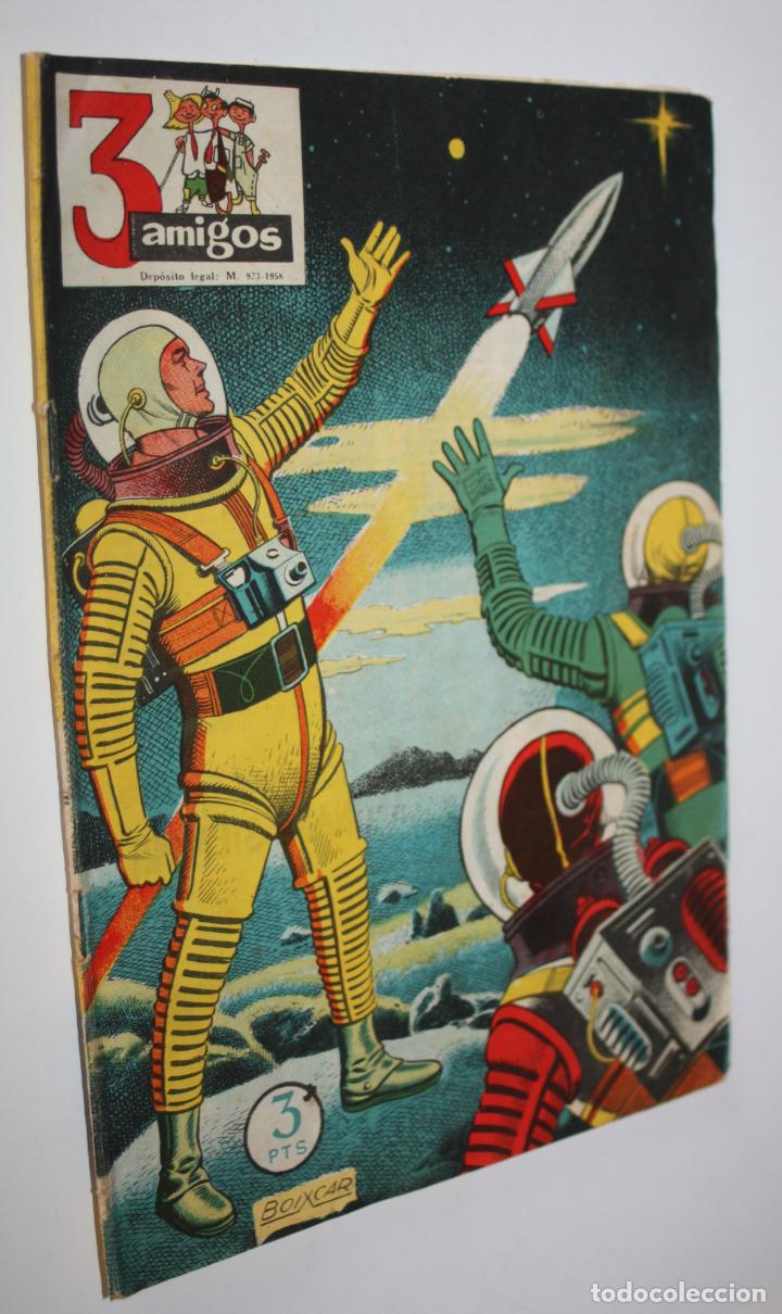 Tebeos: 3 AMIGOS, a&ntilde;o IV, n&ordm; 25 [de 126]. 1958 - Foto 1