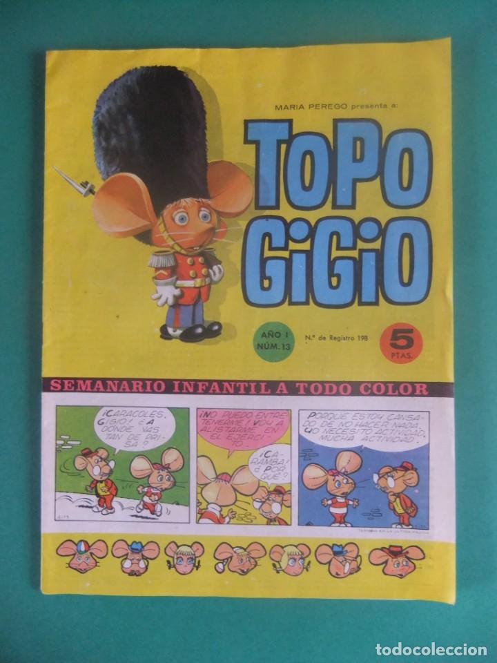 Tebeos: TOPO GIGIO N&ordm; 13 SEMIC ESPA&Ntilde;OLA - Foto 1