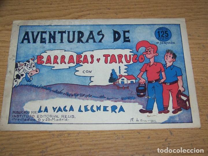 Tebeos: INST. ED. REUS BARRABAS Y TARUGO 1 LA VACA LECHERA - Foto 1