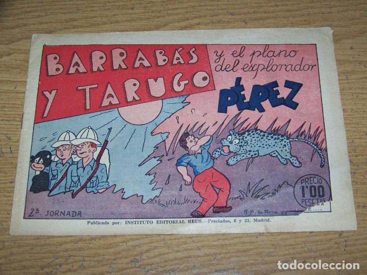 Tebeos: INST. ED. REUS BARRABAS Y TARUGO 2 EL PLANO DEL EXPLORADOR PEREZ - Foto 1
