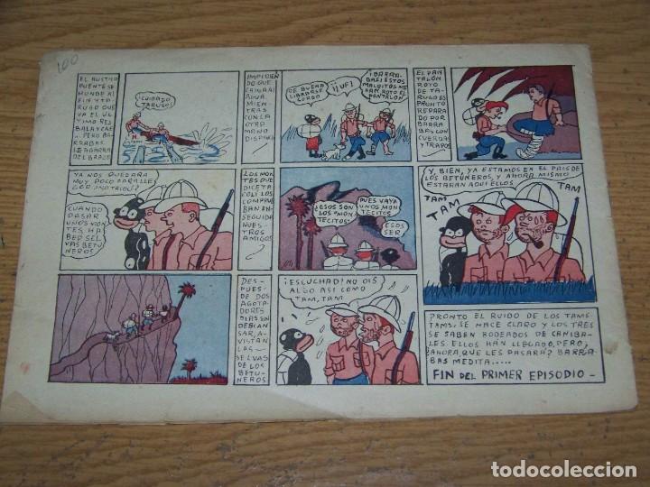 Tebeos: INST. ED. REUS BARRABAS Y TARUGO 2 EL PLANO DEL EXPLORADOR PEREZ - Foto 2