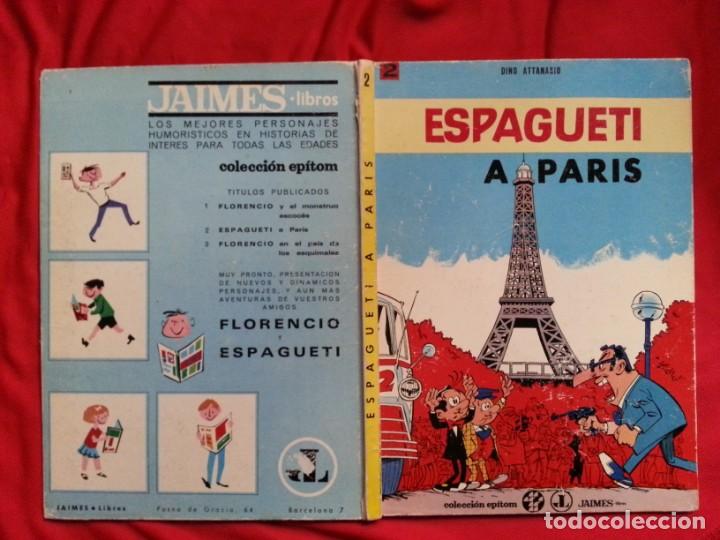 Tebeos: SPAGUETI A PARIS - COLECCION EPITOM 2 - JAMES LIBROS - Foto 1