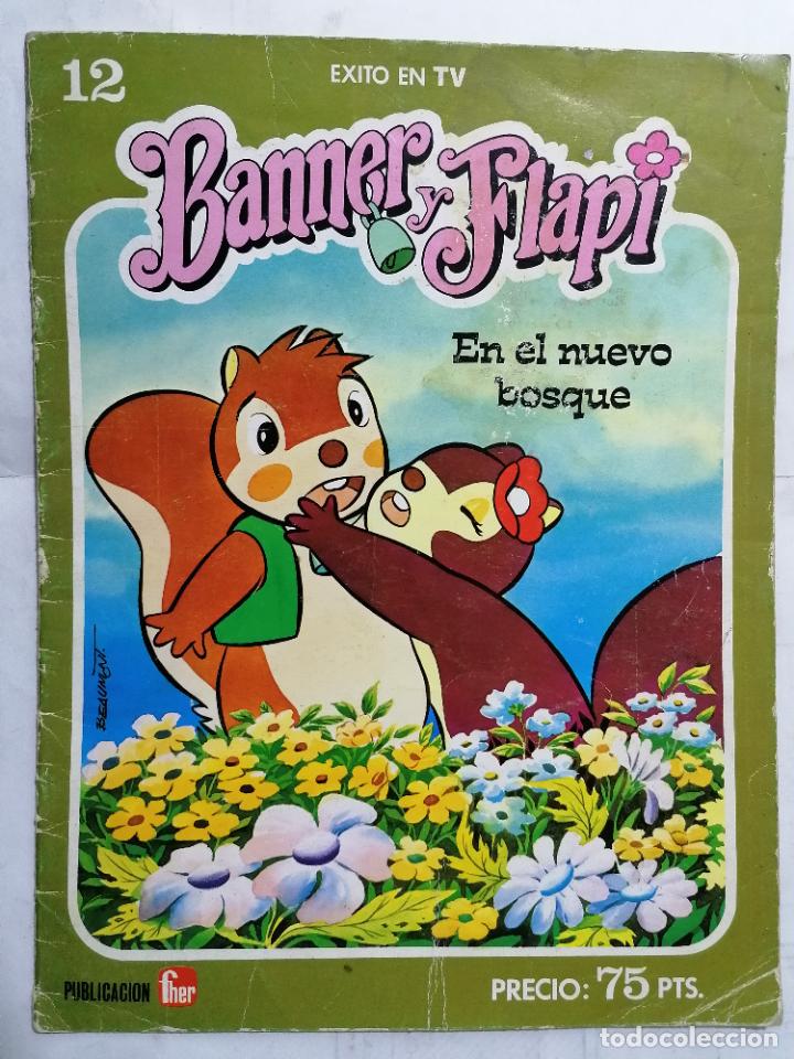 Tebeos: BANNER Y FLAPI, N&ordm; 12, EN EL NUEVO BOSQUE, EDITORIAL FHER - Foto 1
