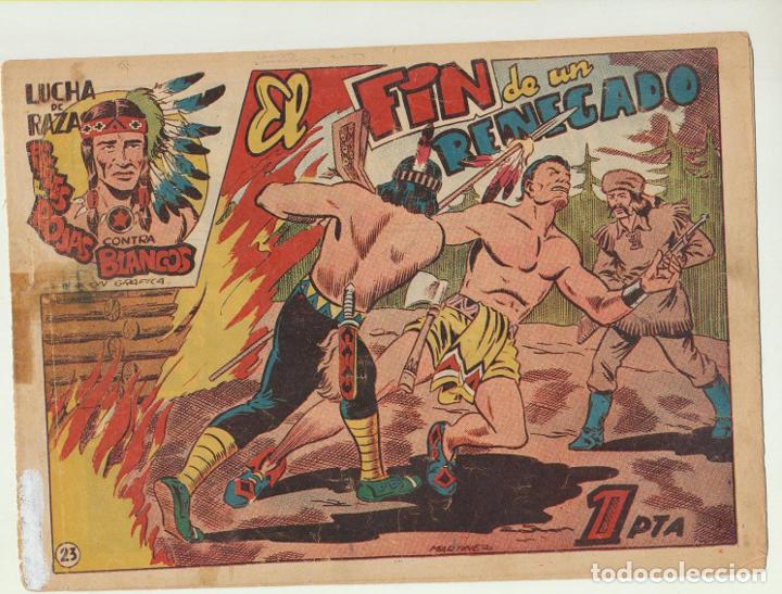 Tebeos: Lucha de Razas N.&ordm; 23. Marco 1952