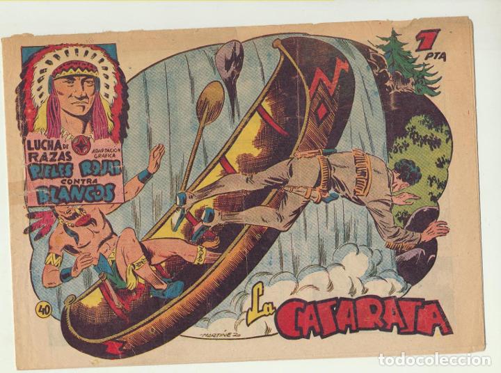 Tebeos: Lucha de Razas N.&ordm; 40. Marco 1952 - Foto 1