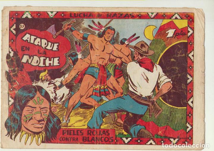 Tebeos: Lucha de Razas N.&ordm; 57. Marco 1952. N&uacute;mero ESCASO