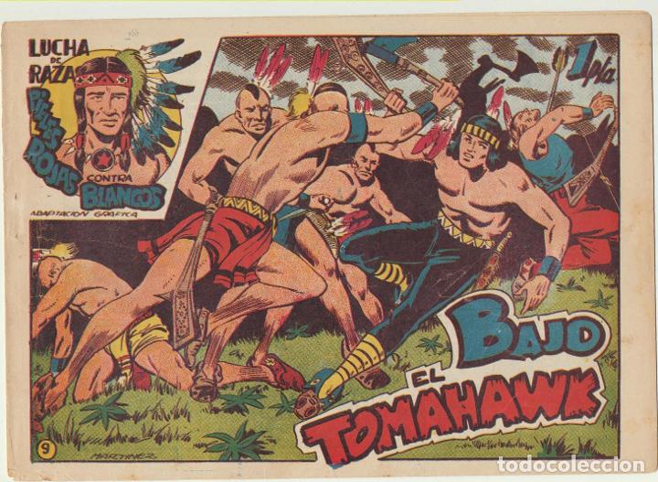 Tebeos: Lucha de Razas N.&ordm; 9. Marco 1952