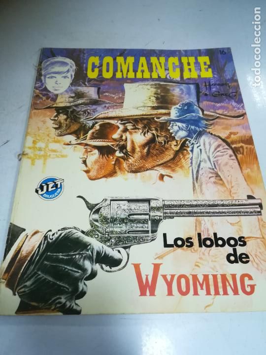 Tebeos: TEBEO. COMANCHE. N&ordm; 16. LOS LOBOS DE WYOMING. JET BRUGERA - Foto 1