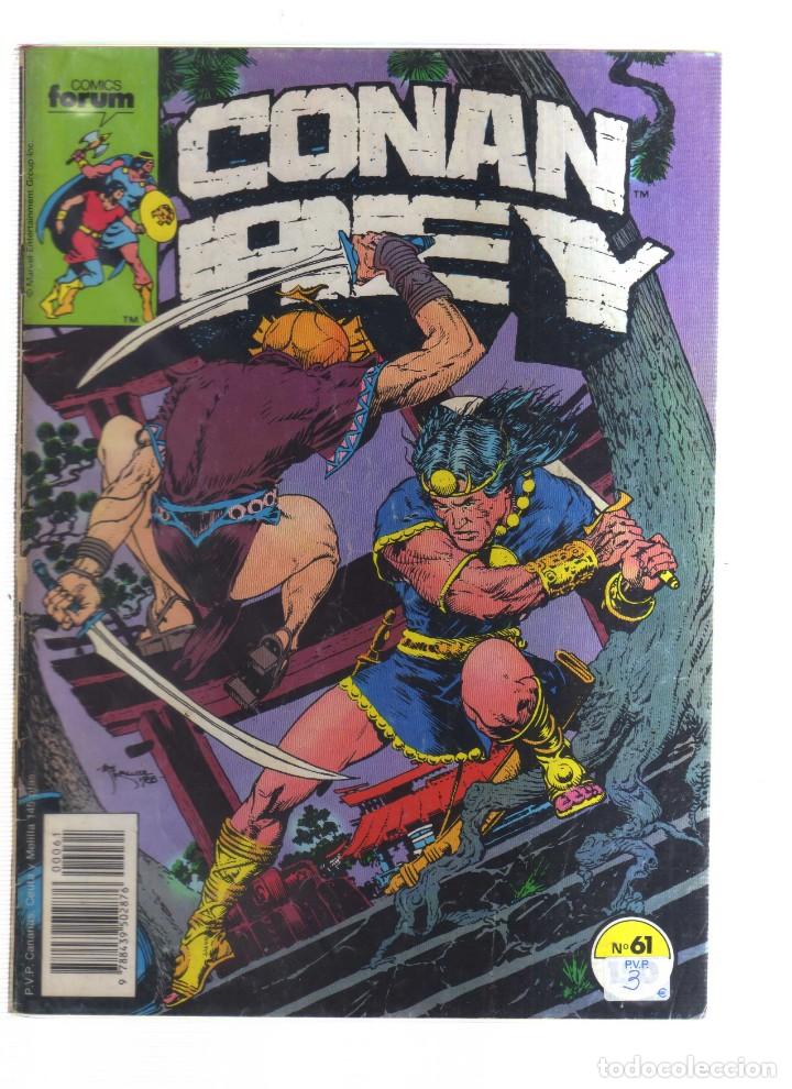 Tebeos: CONAN REY FORUM N,61 - Foto 1