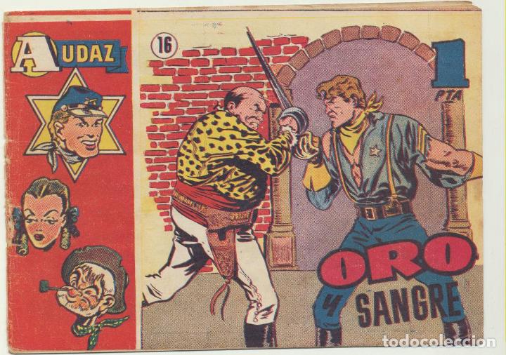 Tebeos: Audaz N.&ordm; 16. Hispano Americana 1949 - Foto 1
