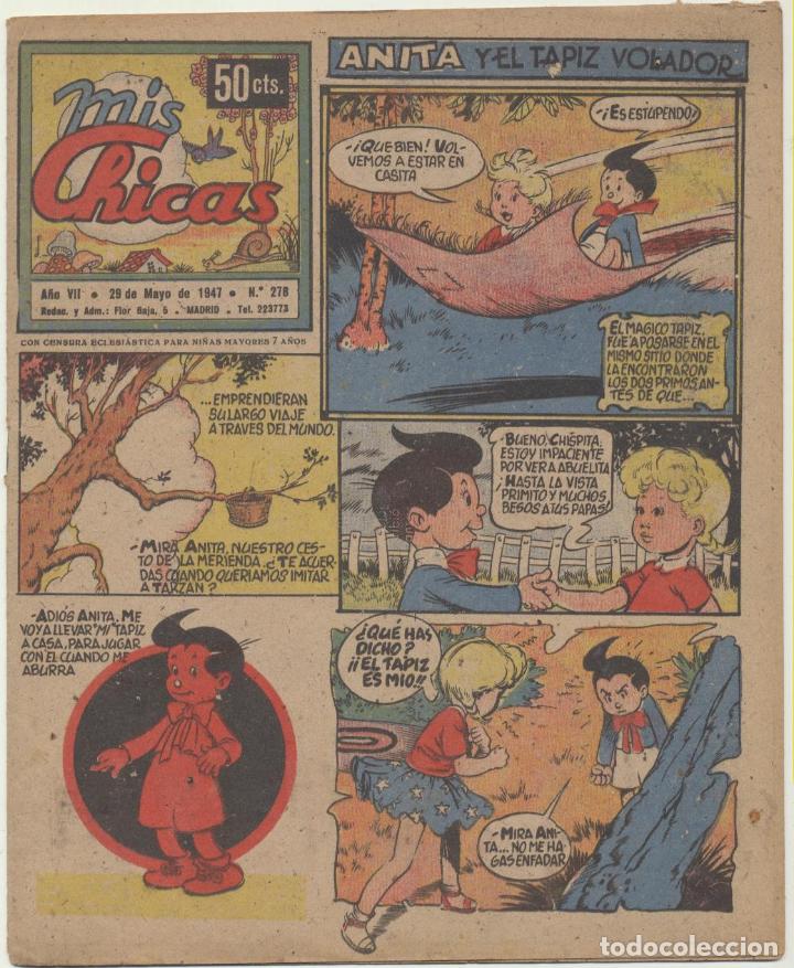 Tebeos: Mis chicas N.&ordm; 278. C. Gil 1941.