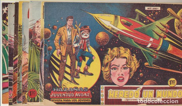 Tebeos: Haza&ntilde;as de la Juventud Audaz. Valenciana 1959. Completa 44 ejemplares SIN ABRIR