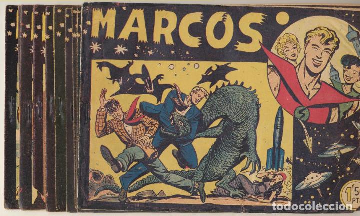 Tebeos: Marcos. Maga 1958. Colecci&oacute;n completa, 30 ejemplares - Foto 1