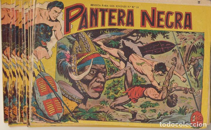Tebeos: Pantera Negra. Maga 1956. Colecci&oacute;n Completa 54 ejemplares - Foto 1