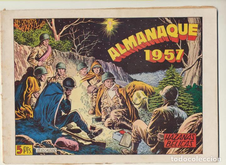 Tebeos: Haza&ntilde;as B&eacute;licas. almanaque 1957. Toray - Foto 1