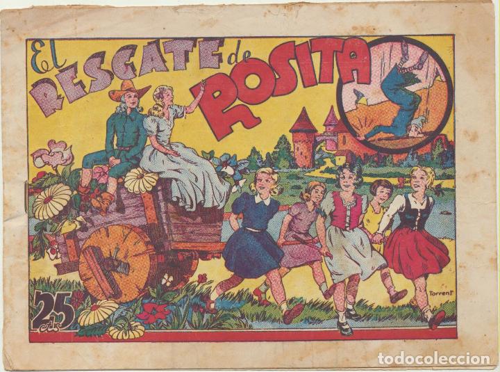 Comics: El Rescate de Rosita. Infantil de las Grandes Aventuras N.&ordm; 2. Hispano americana 1943