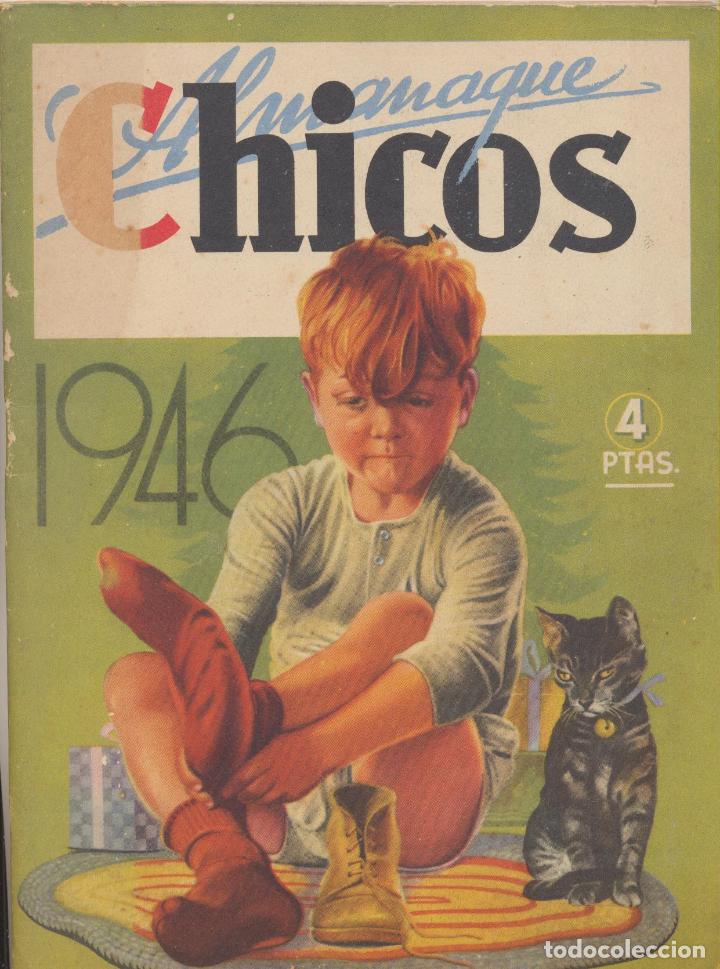 Tebeos: Chicos. Almanaque 1946. C. Gil - Foto 1