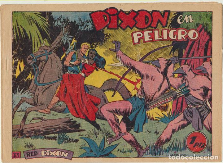 Tebeos: Red Dixon 1&ordf; Serie N.&ordm; 33. Marco 1954 - Foto 1