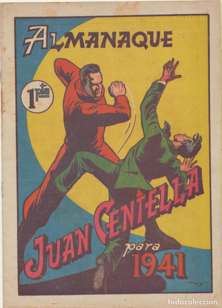Tebeos: Juan Centella Almanaque 1941. Hispano americana - Foto 1