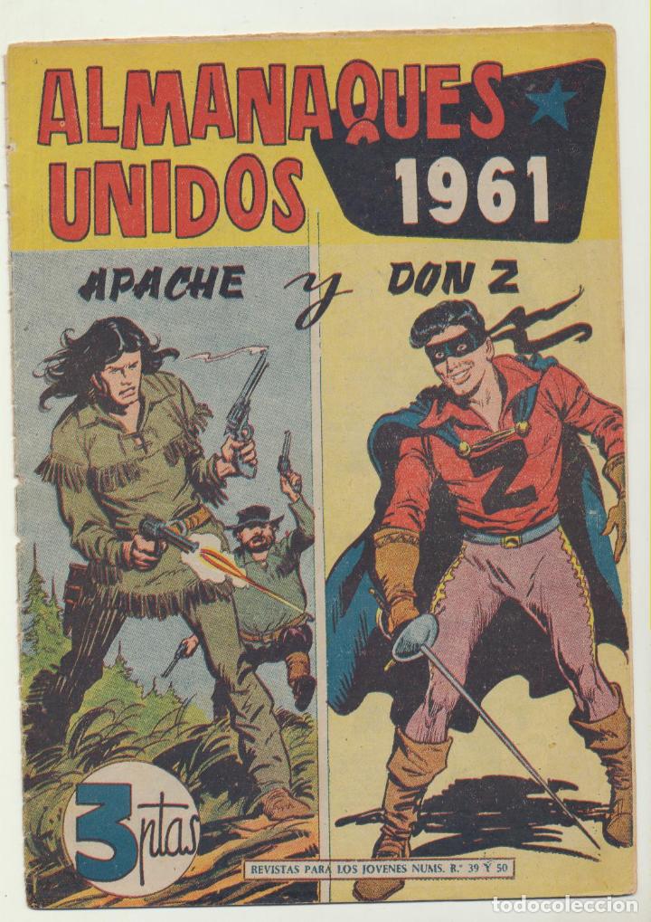 Tebeos: Almanaques Unidos 1961. Apache y Don Z. maga - Foto 1