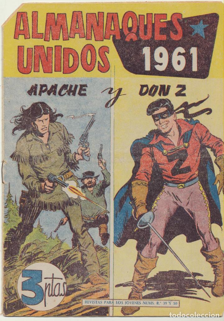 Tebeos: Almanaques Unidos 1961. Apache y Don Z. maga - Foto 1