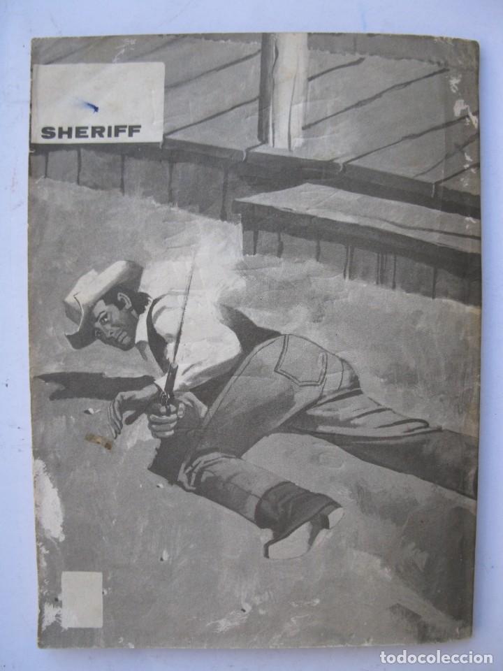Tebeos: SHERIFF - LA RECOMPENSA - EDITORIAL VILMAR. - Foto 3