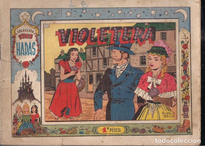 Tebeos: COLECCI&Oacute;N TRES HADAS N&ordm; 14: VIOLETERA - Foto 1